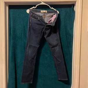 Pink Blue jeans